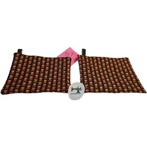 🎃☠️Set of 2 7x7 Halloween pot holders hot pads 100% cotton🎃☠️